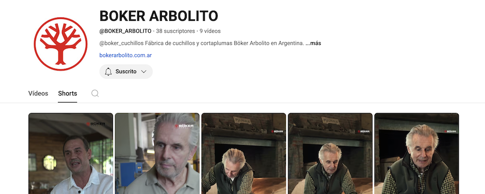 Nuevo canal de YouTube
